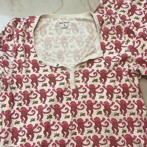 Roller Rabbit Monkey Jammies